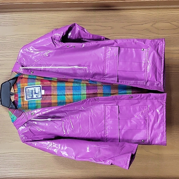 Essex Jackets & Coats Thermal Slicks By Essex Quilted Plaid